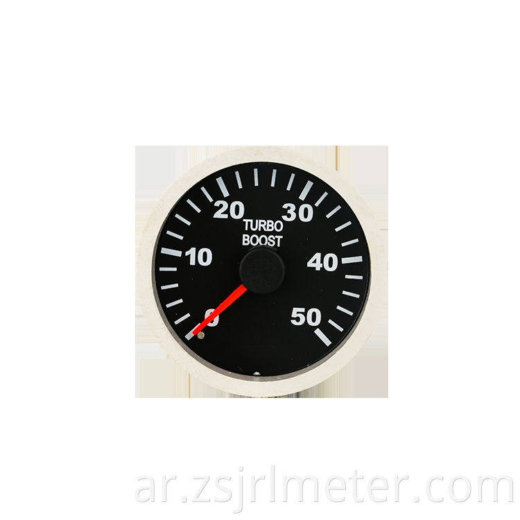 حار بيع نوعية جيدة 52mm الكروم السيارات النفط ضغط فولت مقياس سرعة الدوران